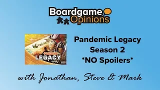 Pandemic Legacy 2 - *NO Spoilers*