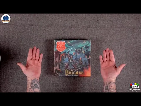 UNBOXING THE BRIGADE - Boardgame - #indabox