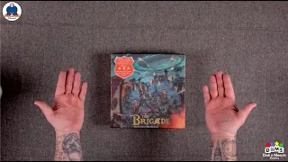 UNBOXING THE BRIGADE - Boardgame - #indabox