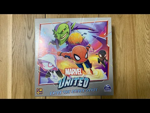 Marvel United Play Through - Spiderverse Vs The Lizard