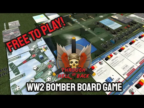 Free PnP WW2 Bomber Game - B-24 Liberator board game