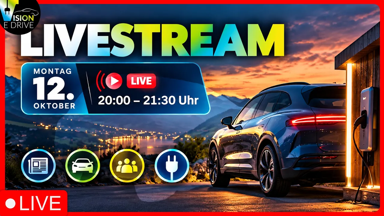 VW ID.Polo Test kommt, Auto Zürich 2026, Mehr Zeit für YouTube! - Vision E Drive LIVE🔴