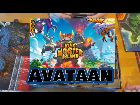 King of Monsters Island  | Pelipaketin avaus | Unboxing