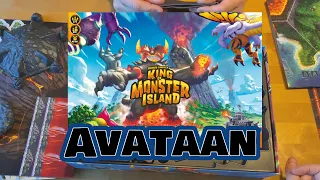 King of Monsters Island | Pelipaketin avaus | Unboxing
