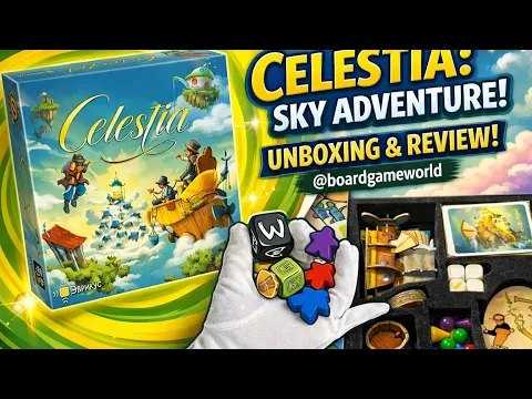 SELESTIYA board game + expansions unboxing @boardgameworld