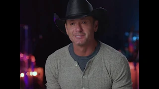 Tim McGraw talks about his favorite part of touring