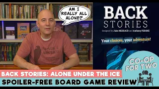 Backstories: Alone Under the Ice / Spoiler-free Mystery Game Review