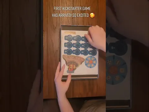 Unboxing Creature Comforts by KTBG! #boardgames #unboxing