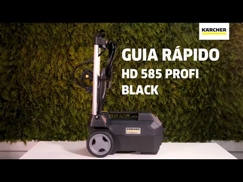Lavadora de Alta Pressão Profissional HD585 Pro Black 127V (110V) Kärcher