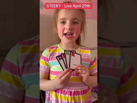 Steery - Mollys Game of the Month - April 29th on Kickstarter #boardgames #play