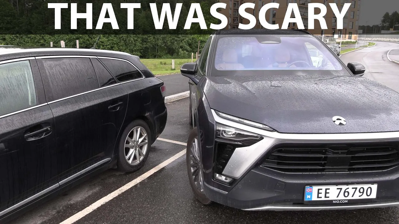 Nio ES8 autoparking test