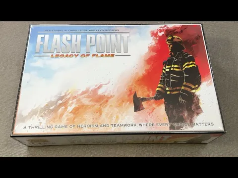 TDG: Flash Point: Legacy of Flame unboxing with Ray