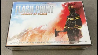 TDG: Flash Point: Legacy of Flame unboxing with Ray