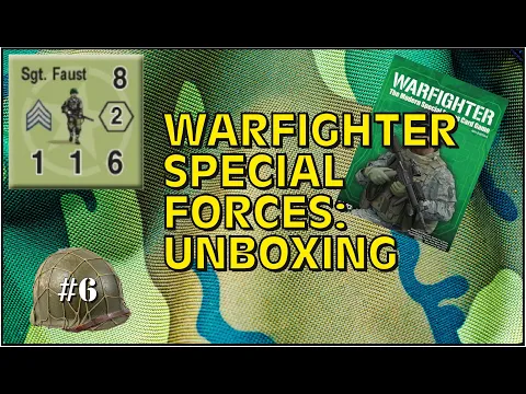 Unboxing Warfighter by DVG Games