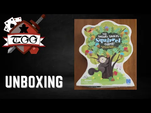 The Sneaky Snacky Squirrel Game Unboxing