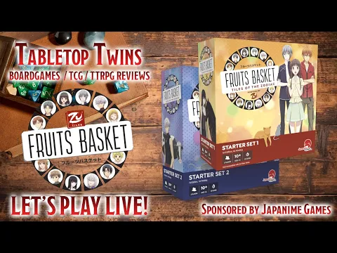[TABLETOP TWINS] Fruit's Basket Zu Tiles of the Zodiac - Japanime Games (Yuki & Yuna | Twin Vtubers)