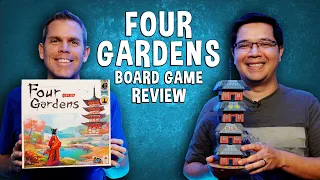 Review of Four Gardens - The Mystical Pagoda Board Game