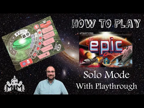 How to Play Tiny Epic Galaxies Solo with Playthrough