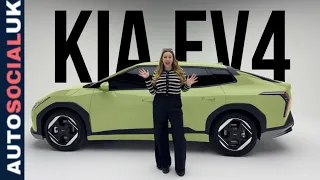 Exploring the New KIA EV4: First Walkaround of the Electric Hatchback & Saloon! UK 4K