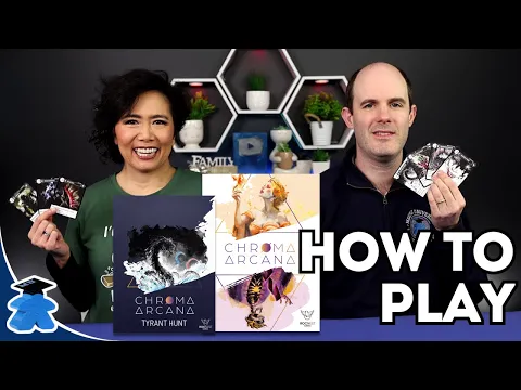 Chroma Arcana Tyrant Hunt - Official How to Play. Complete, Clear, Concise Board Game Tutorial