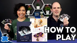 Chroma Arcana Tyrant Hunt - Official How to Play. Complete, Clear, Concise Board Game Tutorial
