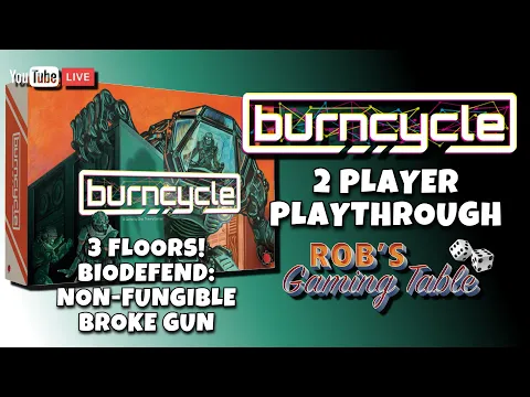 burncycle 2 Player Playthrough | Biodefend: Non-Fungible Broke Gun
