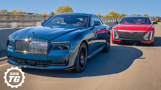 Cadillac Celestiq vs Rolls-Royce Spectre: Best Luxury Car In The World? | 4K