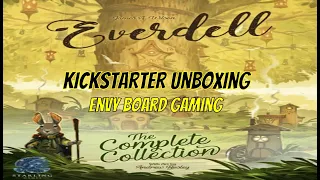 Kickstarter Unboxing: Everdell Complete Collection