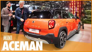 MINI ACEMAN 🤔 LA COMPACTE QU'IL MANQUAIT ? | Mondial de l'Auto 2024