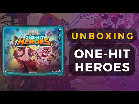 One-Hit Heroes Boardgame Unboxing | DaniCha