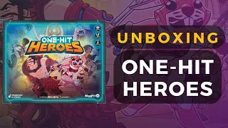 One-Hit Heroes Boardgame Unboxing | DaniCha