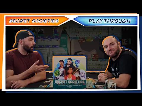 Secret Societies | PLAYTHROUGH | 2 Player | Illuminati vs Werewolves
