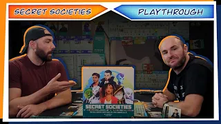 Secret Societies | PLAYTHROUGH | 2 Player | Illuminati vs Werewolves