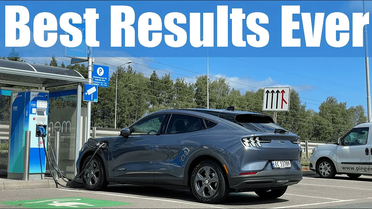 Ford Mustang Mach-E Long Range RWD Range, Efficiency & Charging Test!