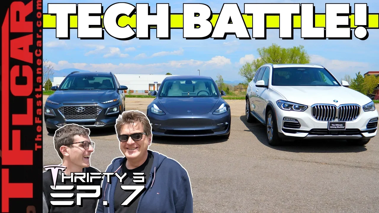 Is Tesla Tech Actually Better? Hyundai vs Tesla vs BMW | We Dive Deep To Find Out - Thrifty 3 Ep.7