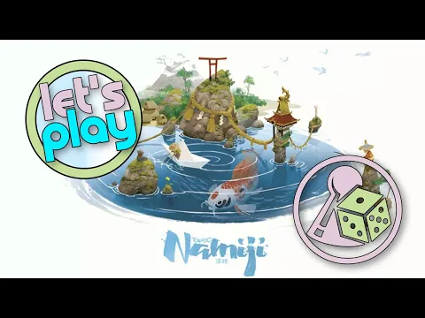 Let's play Namiji (Boardgame) - 3 player walkthrough