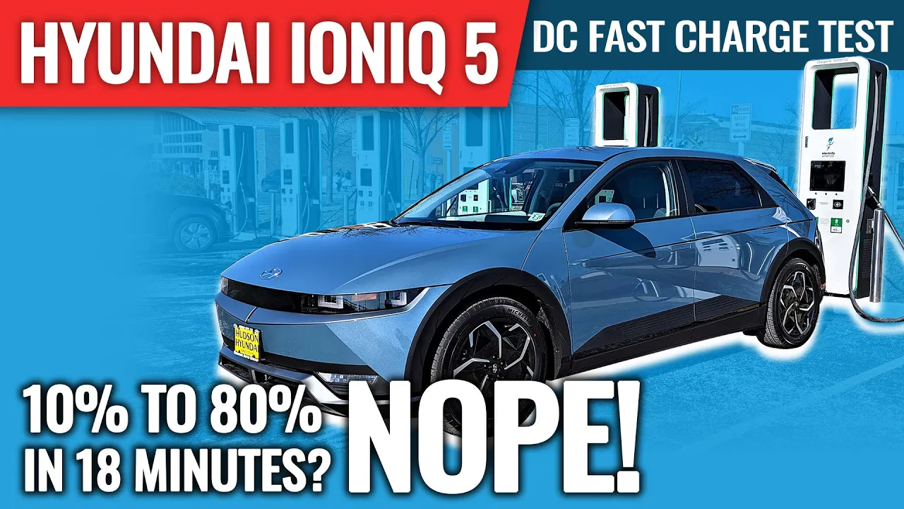 Hyundai Ioniq 5 DC Fast Charge Test
