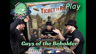 The Guys Play Ticket to Ride Legacy Legends of the West Epsiode 9