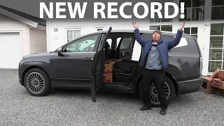 Hyundai Ioniq 9 banana box test