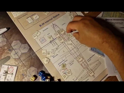 B-26:The Marauder Strikes! - Game Compoments.