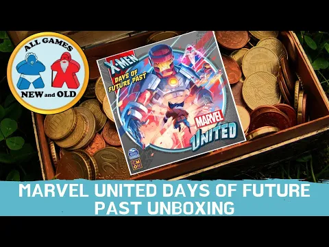 Marvel United: X-Men Days of Future Past Unboxing