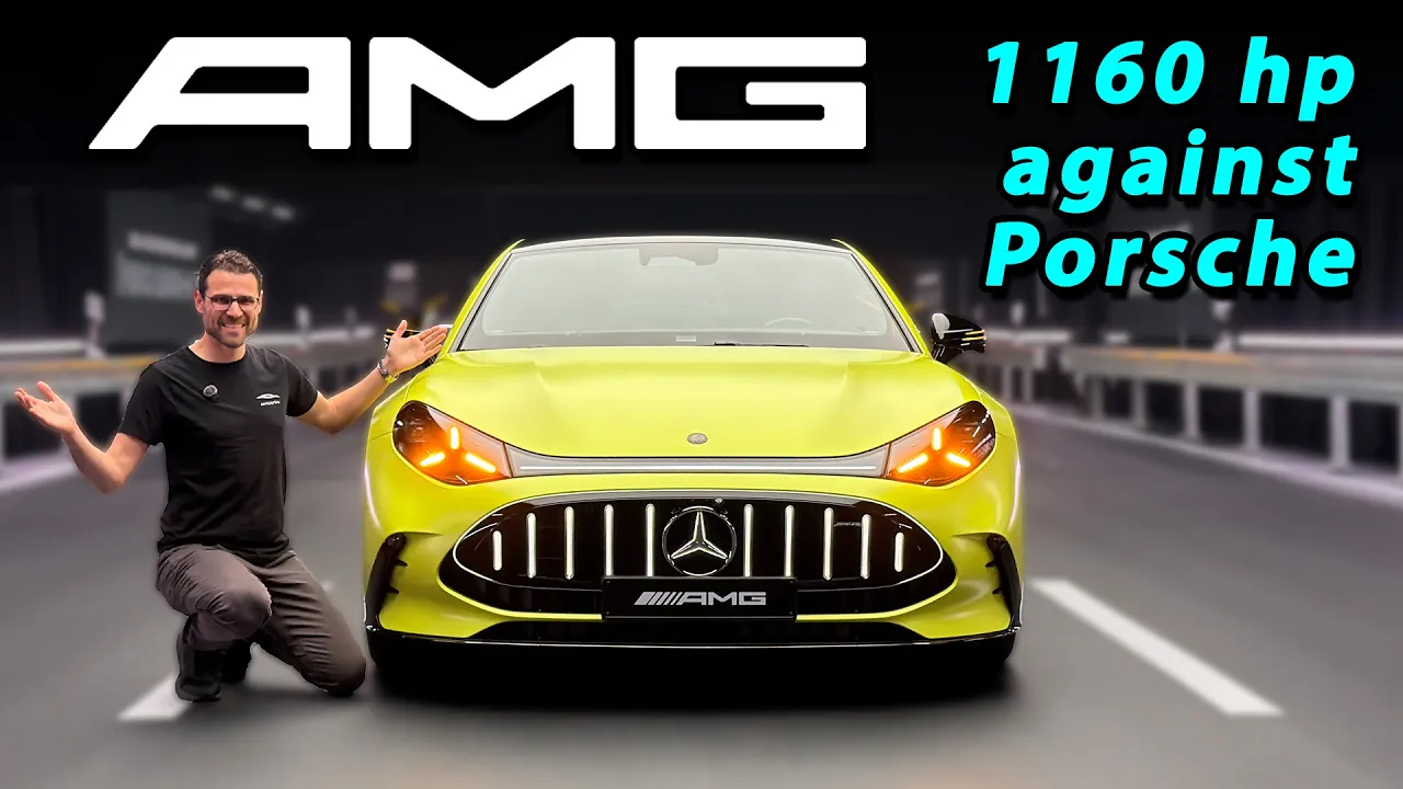 V8 sound without V8? All-new Mercedes AMG GT 4-door REVEAL 2027