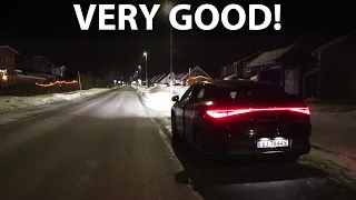 BYD Sealion 7 headlights test