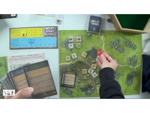 113.2.- Conflict of Heroes. Expansión solitario (Devir): explicación reglas