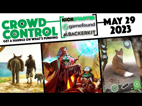 Board Game Crowdfunding This Week! - Crowd Control Episode 5