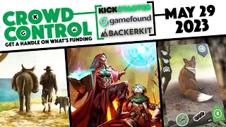 Board Game Crowdfunding This Week! - Crowd Control Episode 5