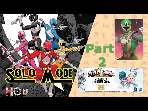 Power Rangers Heroes of the Grid SOLO Play – Christmas Chaos Scenario 4 PART 2