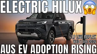 Toyota Hilux BEV Launch as EV Adoption continues to rise in Australia