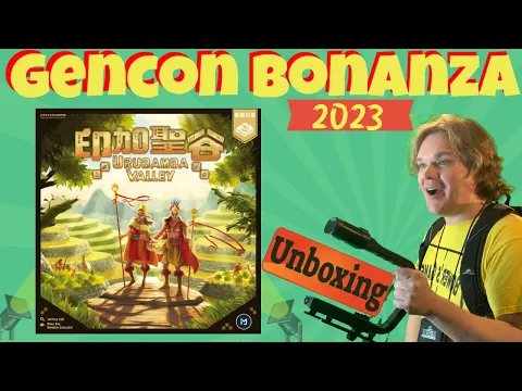 Urubamba Valley Hot Game Unboxing at Gen Con 2023