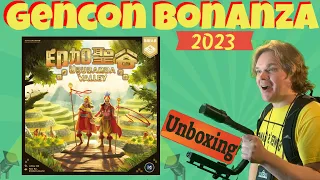 Urubamba Valley Hot Game Unboxing at Gen Con 2023